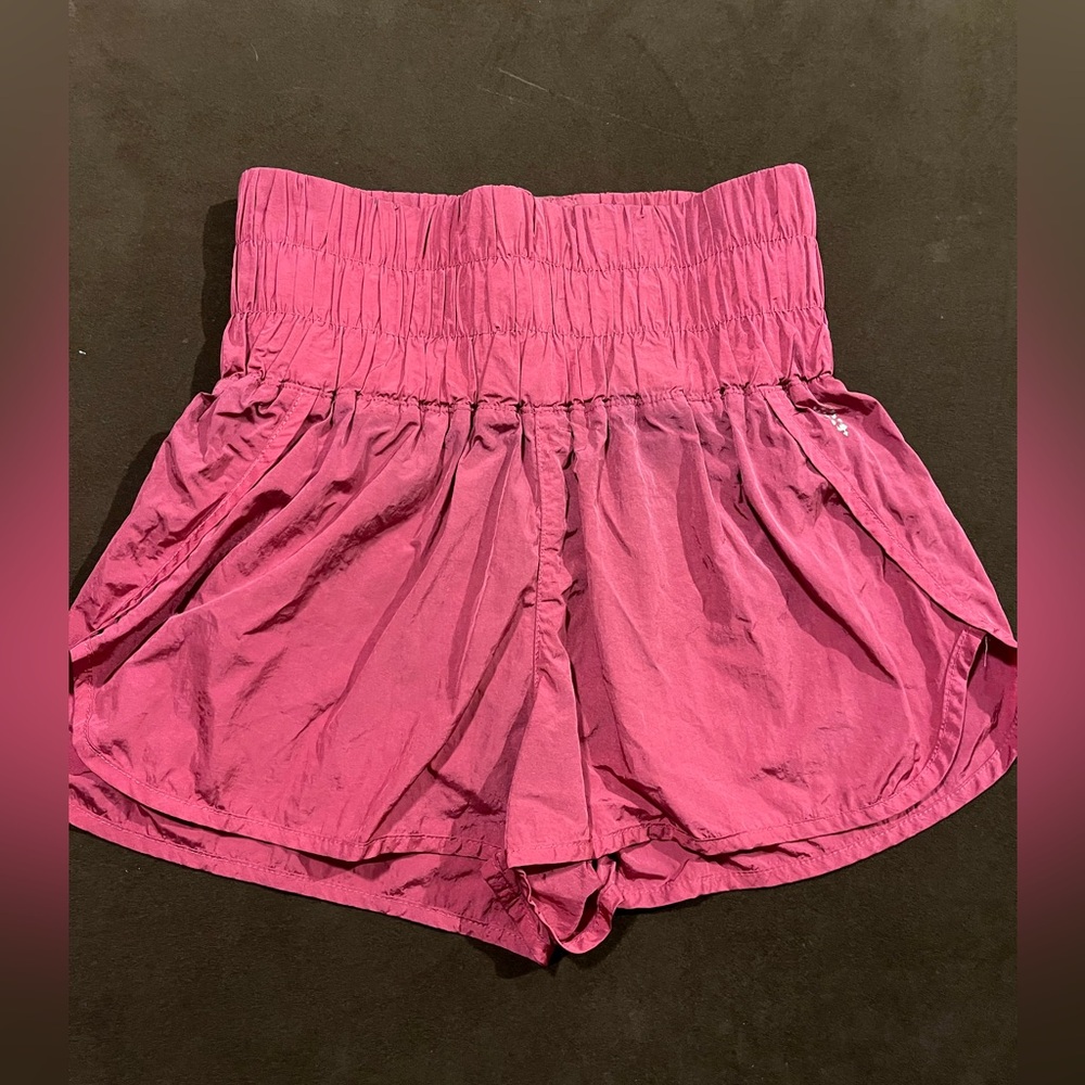 FP Movement by Free People High-Waisted Pink Shorts